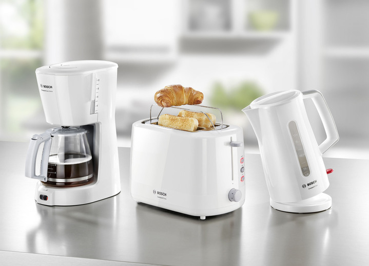 Küchengeräte-Serien - Bosch Frühstücksserie im kompakten Design, in Farbe WEISS, in Ausführung Toaster Ansicht 1