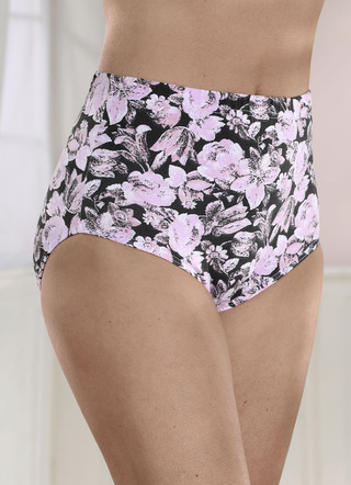 Slip mit Floraldessin