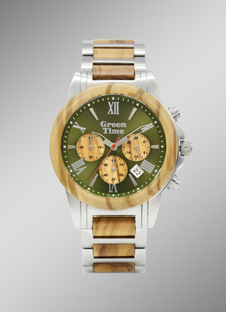 Quartz-Herren-Chronograph von GREEN TIME Watches