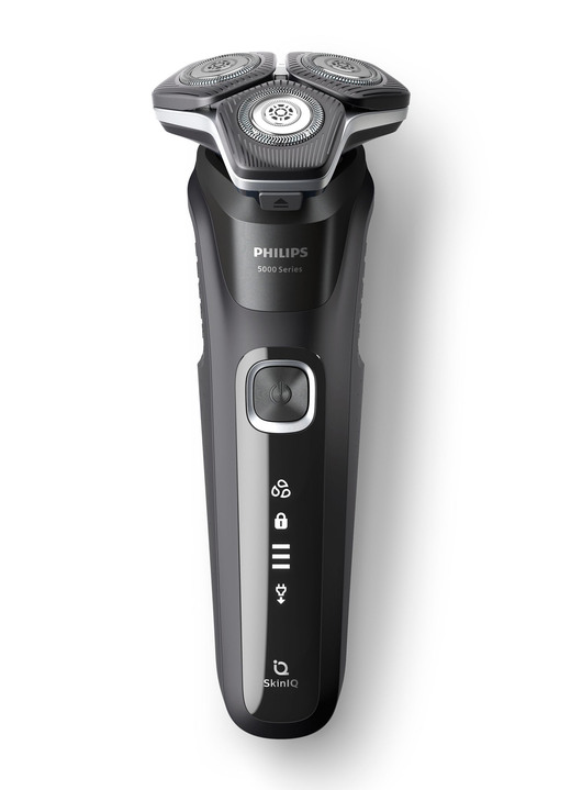 Rasierer & Haarschneider - Philips Shaver Series 5000 S5898/35 Akku-/Netz-Rassierer, in Farbe BLAU-GRAU