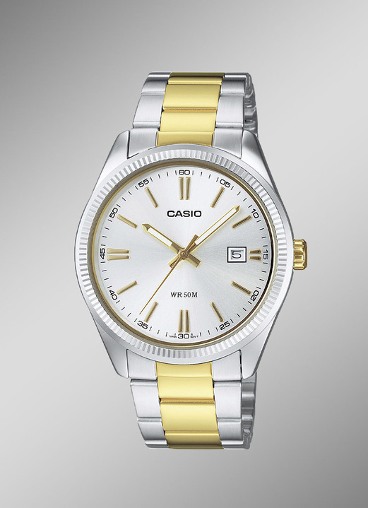 Quartzuhren - Casio Quartz-Herrenuhr, in Farbe  Ansicht 1