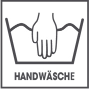 Dieser Artikel sollte von Hand gewaschen werden 